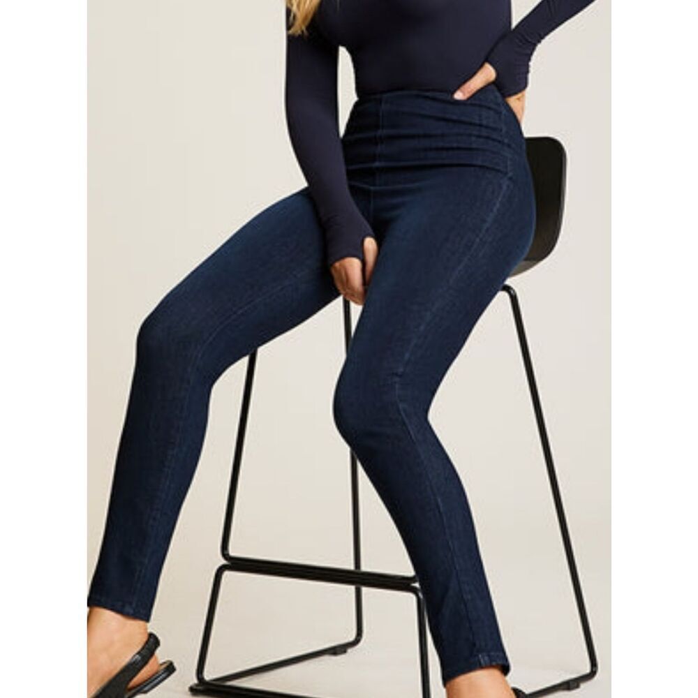 Halara Flex High Waisted Pocket Denim Leggings Medium